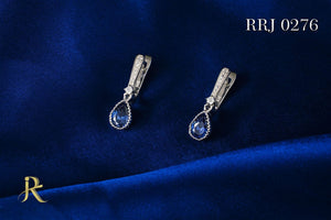 RRJ0276 Pure 925 Sterling Silver Earring - RishiRich Jewels