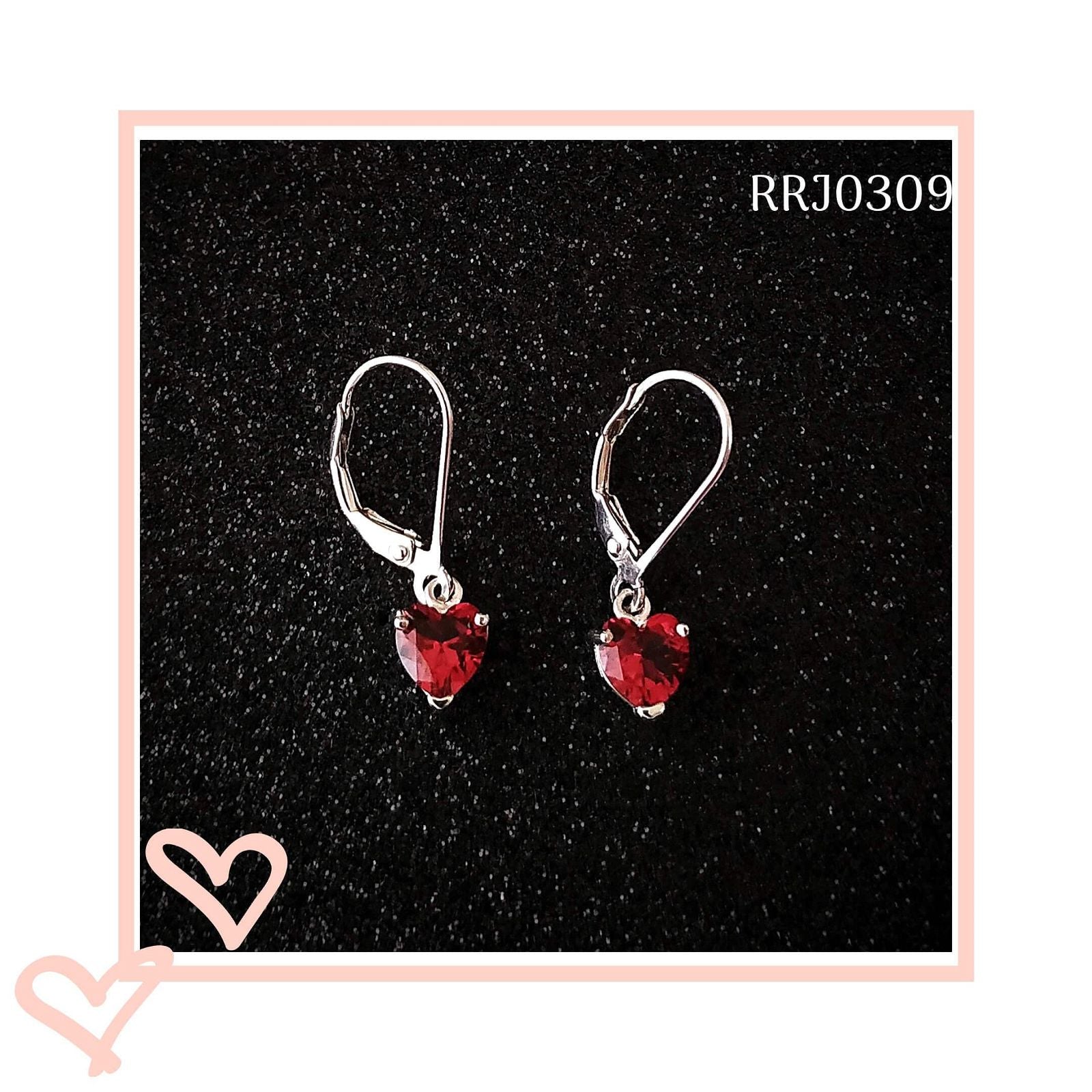 RRJ0309 Pure 925 Sterling Silver Earring - RishiRich Jewels