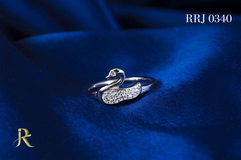 RRJ0340 Pure 925 Sterling Silver Ring - RishiRich Jewels