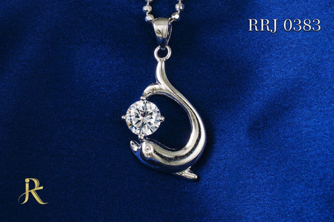 RRJ0383 Pure 925 Sterling Silver Pendant - RishiRich Jewels