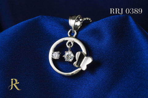 RRJ0389 Pure 925 Sterling Silver Pendant - RishiRich Jewels