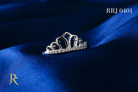 RRJ0401 Pure 925 Sterling Silver Ring - RishiRich Jewels