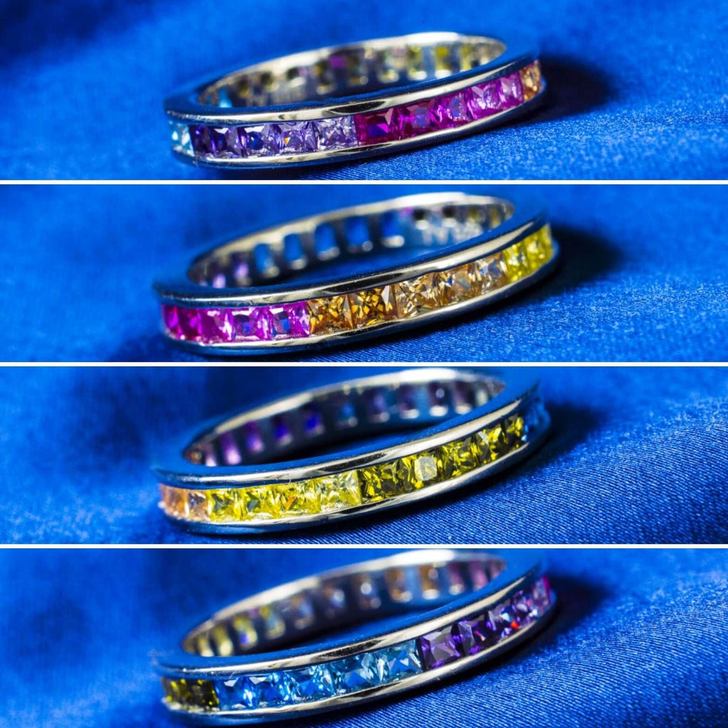 RRJ0414 Pure 925 Sterling Silver Ring - RishiRich Jewels