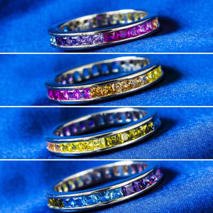 RRJ0414 Pure 925 Sterling Silver Ring - RishiRich Jewels