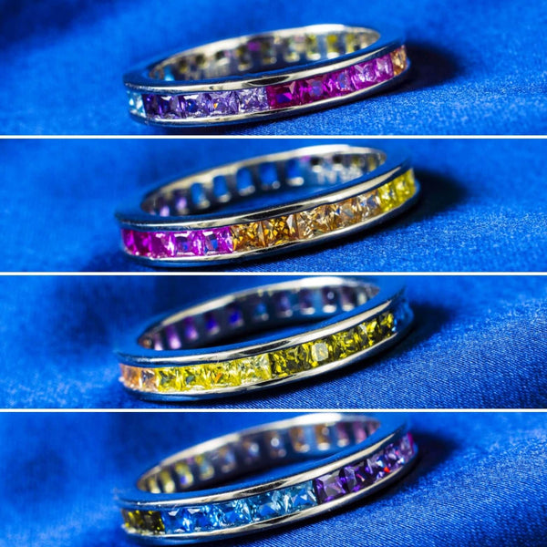 RRJ0414 Pure 925 Sterling Silver Ring - RishiRich Jewels