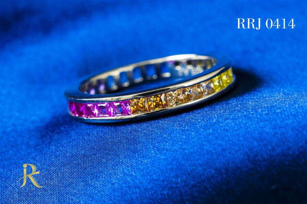 RRJ0414 Pure 925 Sterling Silver Ring - RishiRich Jewels