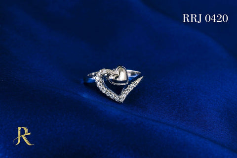 RRJ0420 Pure 925 Sterling Silver Ring - RishiRich Jewels