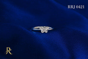 RRJ0421 Pure 925 Sterling Silver Ring - RishiRich Jewels