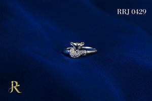 RRJ0429 Pure 925 Sterling Silver Ring - RishiRich Jewels