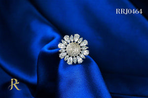 RRJ0464 Pure 925 Sterling Silver Ring - RishiRich Jewels