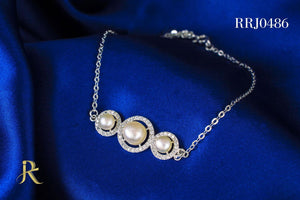 RRJ0486 Pure 925 Sterling Silver Bracelet - RishiRich Jewels