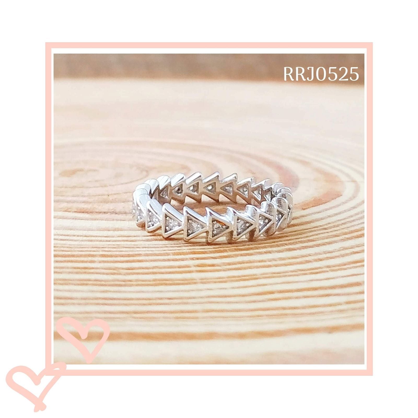 RRJ0525 Pure 925 Sterling Silver Ring - RishiRich Jewels