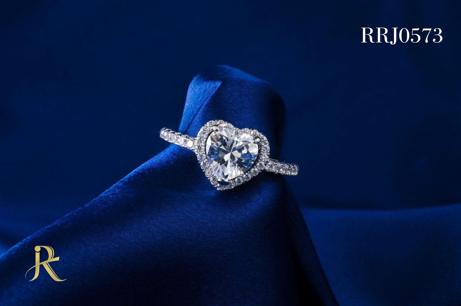 RRJ0573 Pure 925 Sterling Silver Ring - RishiRich Jewels