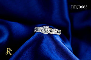 RRJ0663 Pure 925 Sterling Silver Ring - RishiRich Jewels