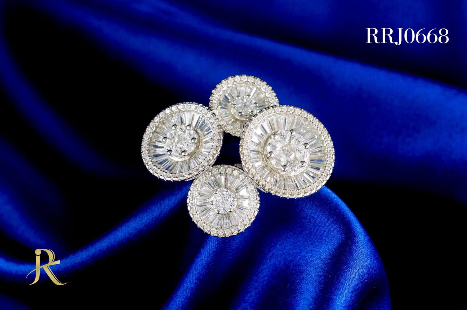 RRJ0668 Pure 925 Sterling Silver Ring - RishiRich Jewels