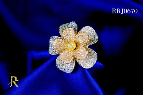 RRJ0670 Pure 925 Sterling Silver Ring - RishiRich Jewels