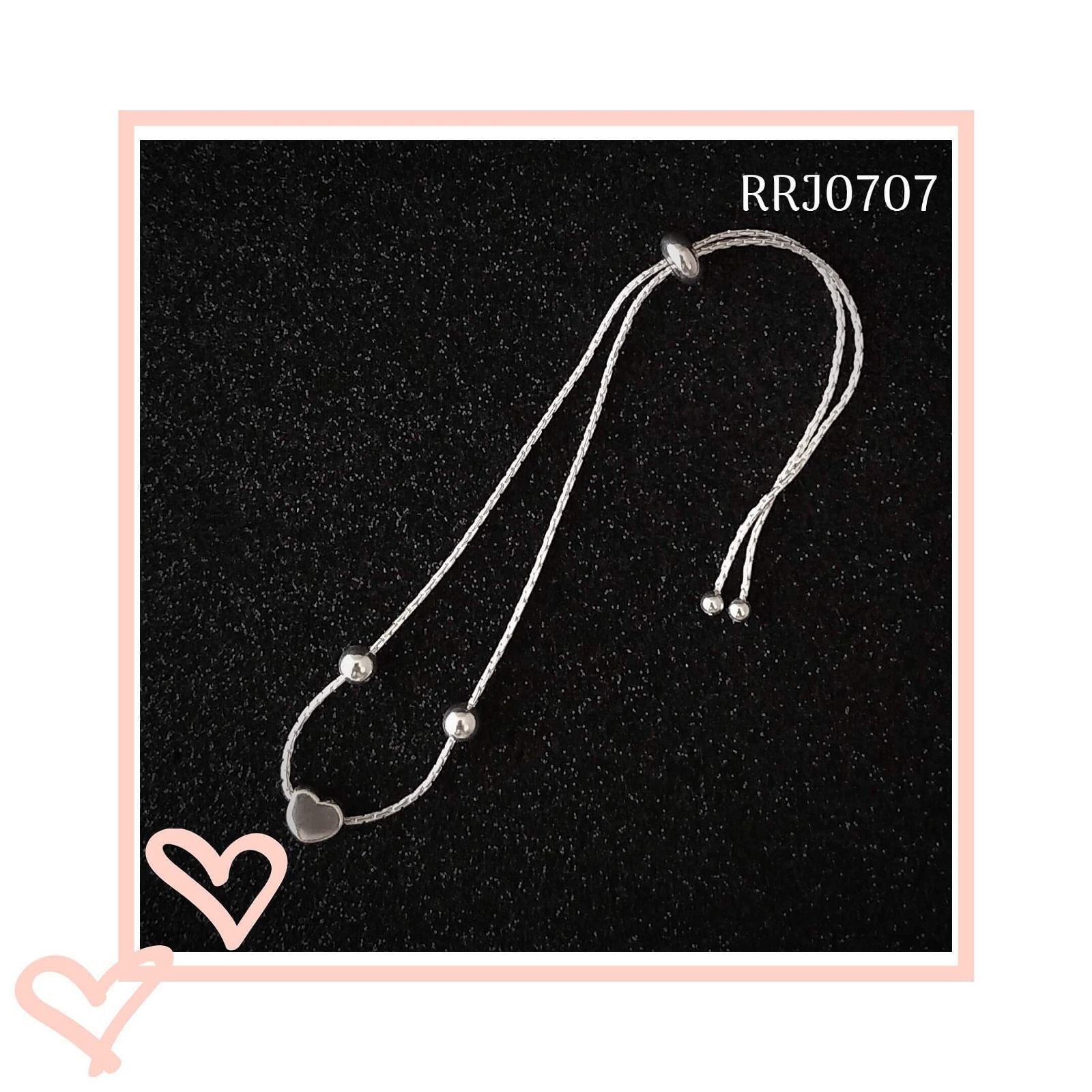 RRJ0707 Pure 925 Sterling Silver Bracelet - RishiRich Jewels