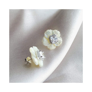RRJ0746 Pure 925 Sterling Silver Stud - RishiRich Jewels