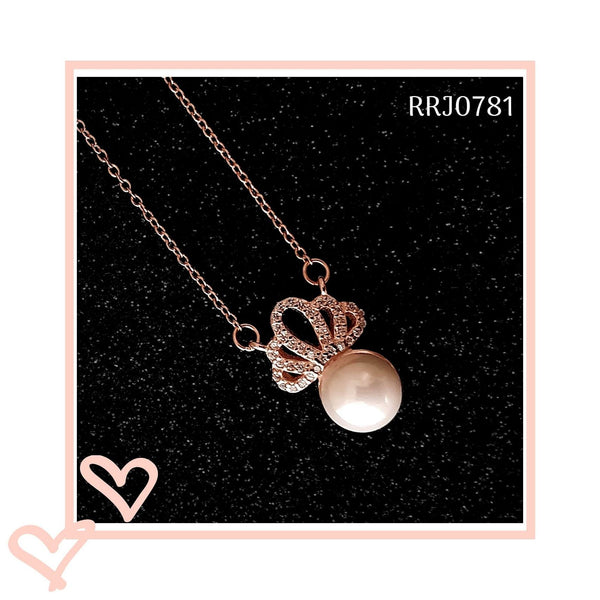 RRJ0781 Pure 925 Sterling Silver Necklace - RishiRich Jewels