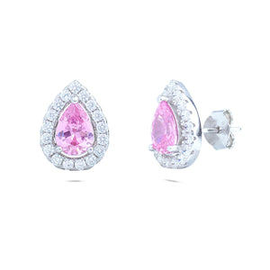RRJ0810 Pure 925 Sterling Silver Stud - RishiRich Jewels