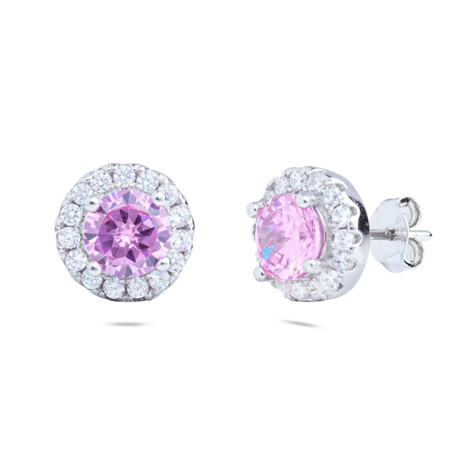 RRJ0835 Pure 925 Sterling Silver Stud - RishiRich Jewels