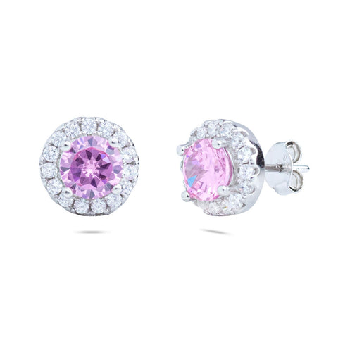 RRJ0835 Pure 925 Sterling Silver Stud - RishiRich Jewels