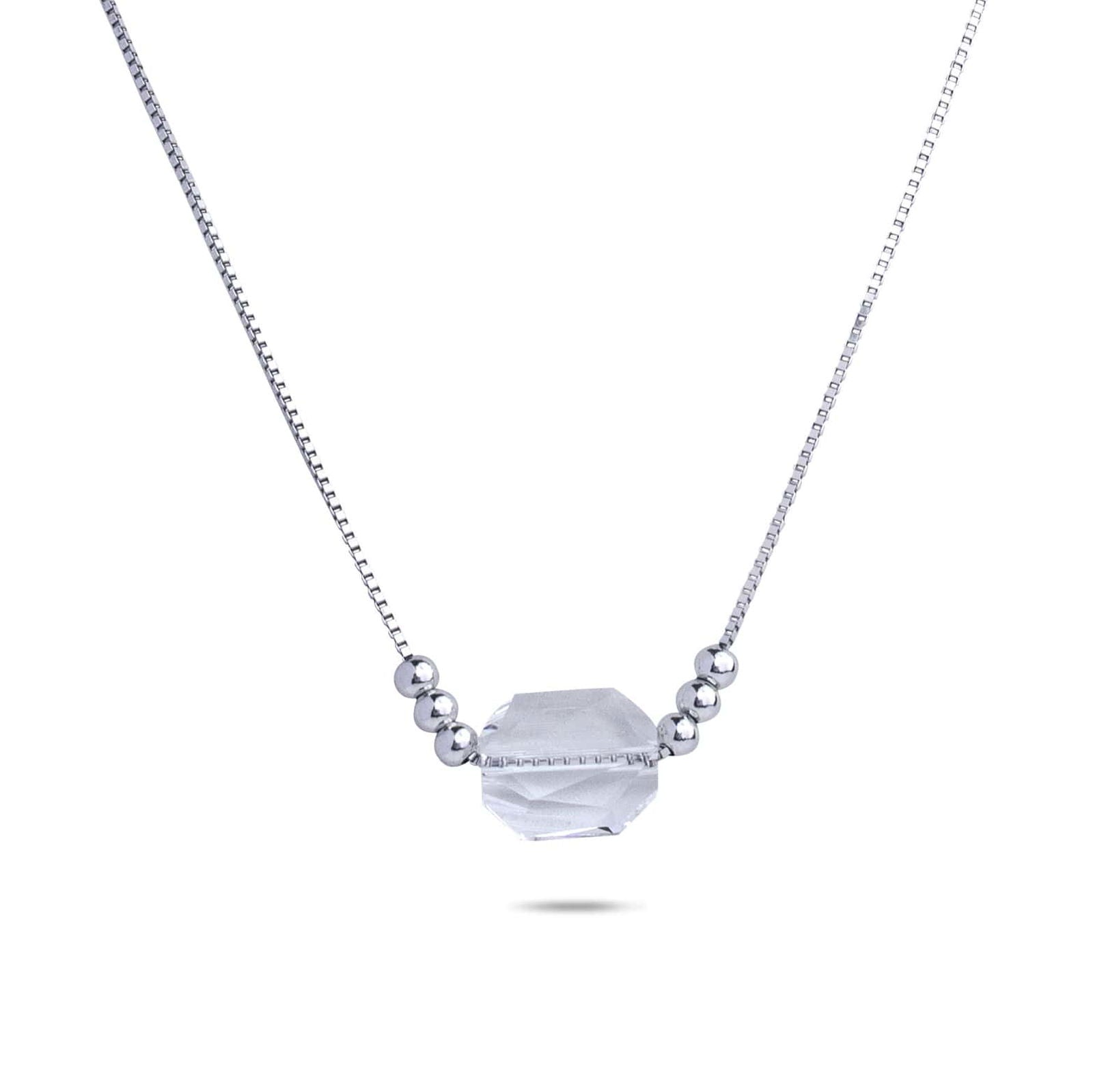 RRJ0847 Pure 925 Sterling Silver Necklace - RishiRich Jewels