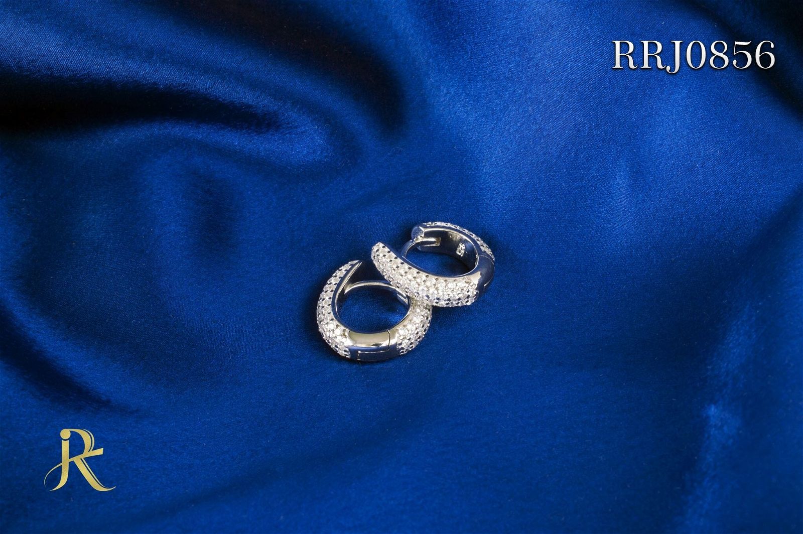 RRJ0856 Pure 925 Sterling Silver Earring - RishiRich Jewels