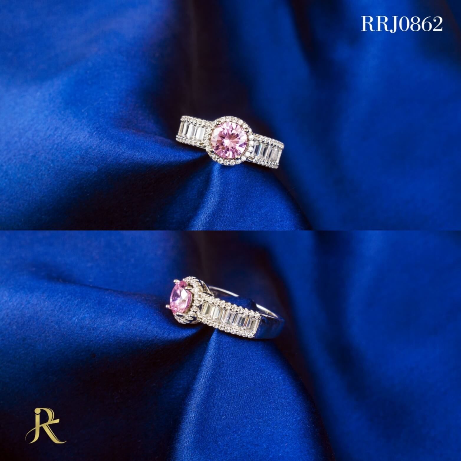 RRJ0862 Pure 925 Sterling Silver Ring - RishiRich Jewels