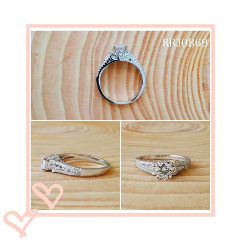 RRJ0869 Pure 925 Sterling Silver Ring - RishiRich Jewels