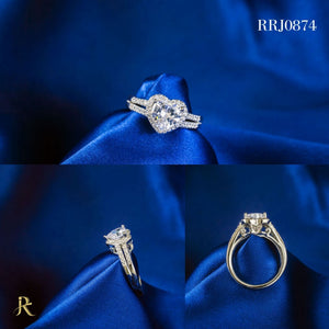 RRJ0874 Pure 925 Sterling Silver Ring - RishiRich Jewels