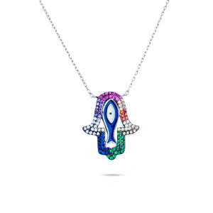 RRJ0894 Pure 925 Sterling Silver Necklace - RishiRich Jewels