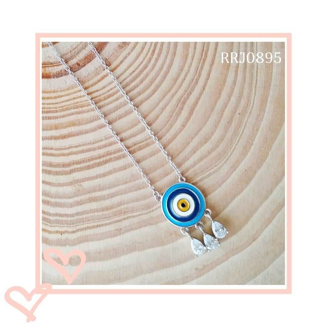 RRJ0895 Pure 925 Sterling Silver Necklace - RishiRich Jewels