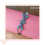 RRJ0933 Pure 925 Sterling Silver Bracelet - RishiRich Jewels