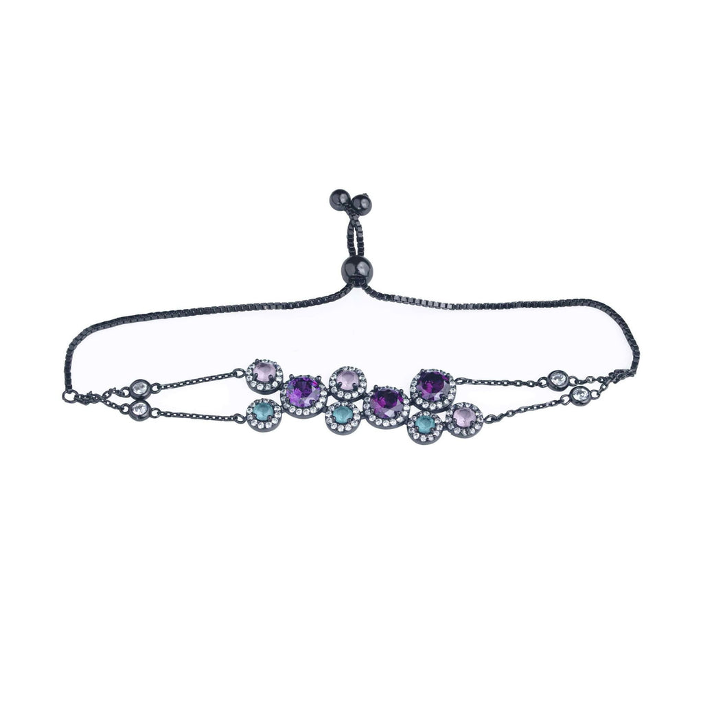 RRJ0933 Pure 925 Sterling Silver Bracelet - RishiRich Jewels