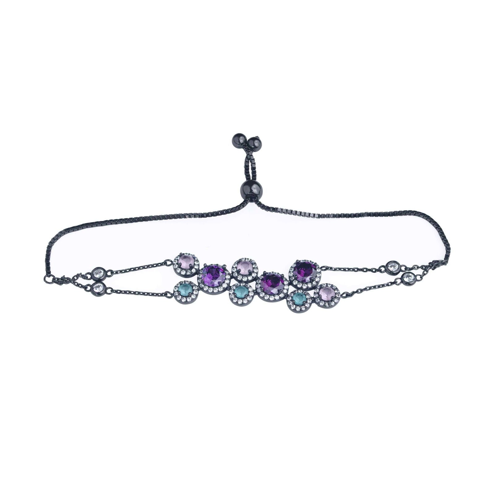 RRJ0933 Pure 925 Sterling Silver Bracelet - RishiRich Jewels
