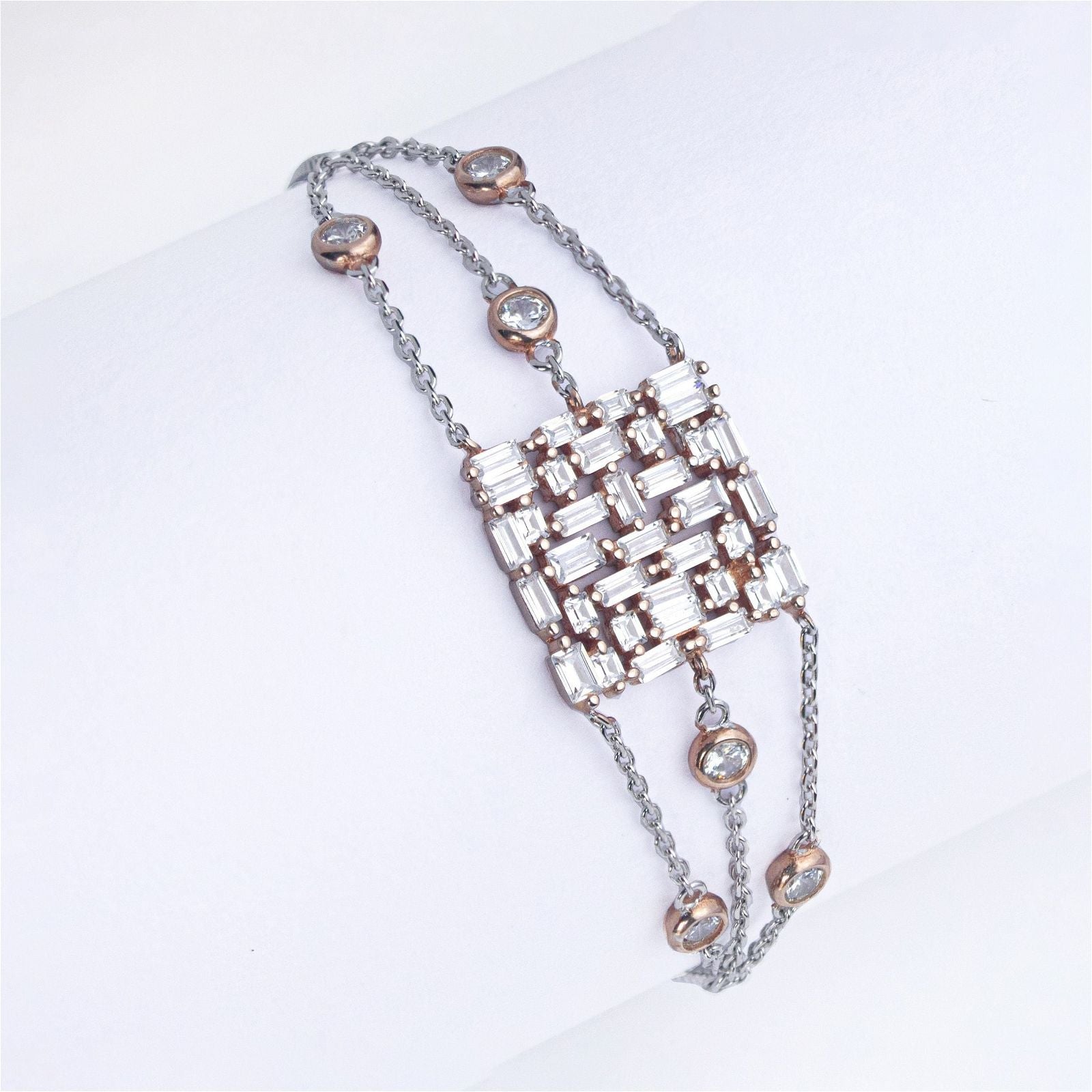 RRJ0937 Pure 925 Sterling Silver Bracelet - RishiRich Jewels
