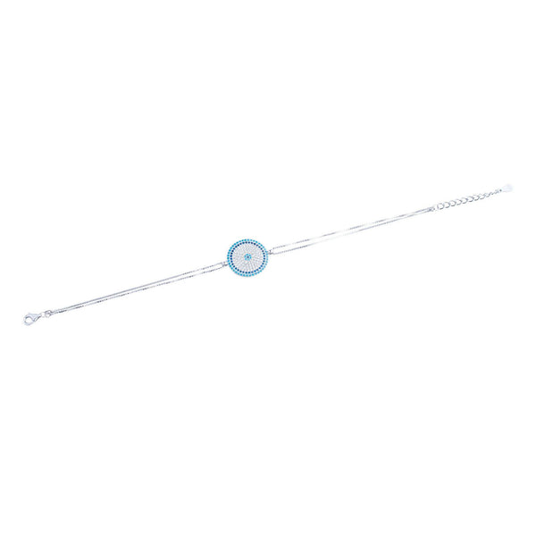 RRJ0971 Pure 925 Sterling Silver Bracelet - RishiRich Jewels