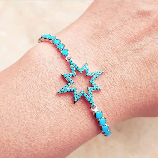 RRJ0972 Pure 925 Sterling Silver Bracelet - RishiRich Jewels