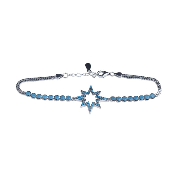 RRJ0972 Pure 925 Sterling Silver Bracelet - RishiRich Jewels