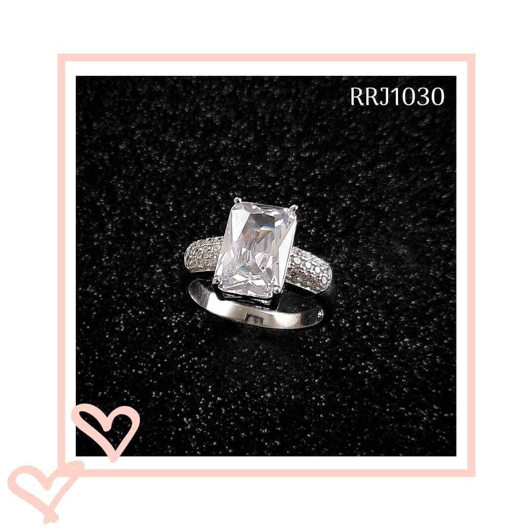 RRJ1030 Pure 925 Sterling Silver Ring - RishiRich Jewels