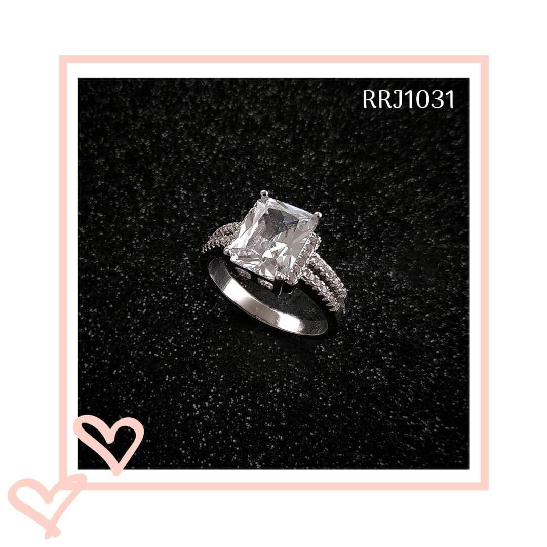 RRJ1031 Pure 925 Sterling Silver Ring - RishiRich Jewels
