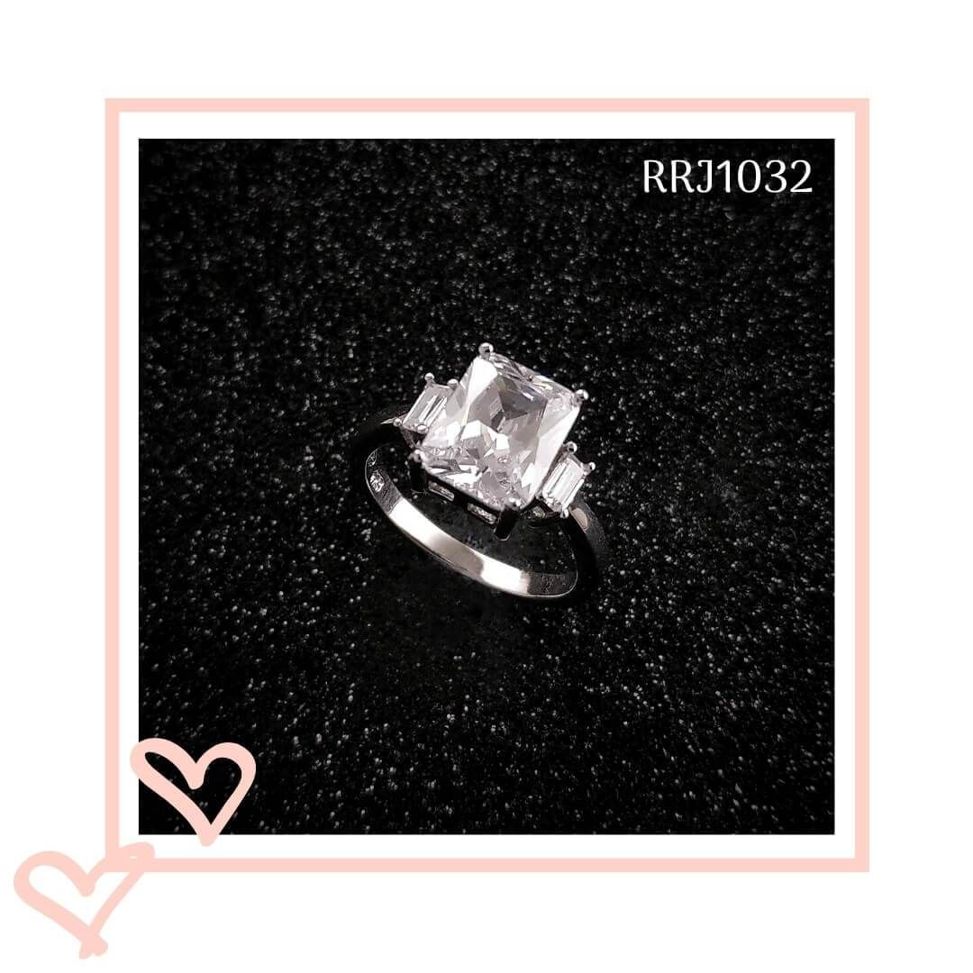 RRJ1032 Pure 925 Sterling Silver Ring - RishiRich Jewels