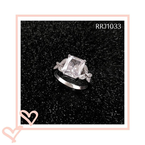 RRJ1033 Pure 925 Sterling Silver Ring - RishiRich Jewels