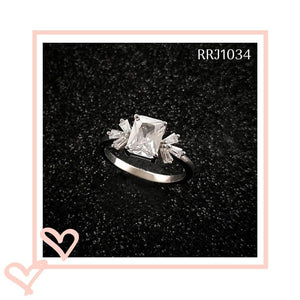 RRJ1034 Pure 925 Sterling Silver Ring - RishiRich Jewels