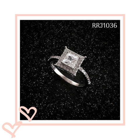 RRJ1036 Pure 925 Sterling Silver Ring - RishiRich Jewels