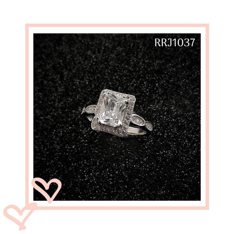 RRJ1037 Pure 925 Sterling Silver Ring - RishiRich Jewels