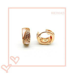 RRJ1044 Pure 925 Sterling Silver Earring - RishiRich Jewels