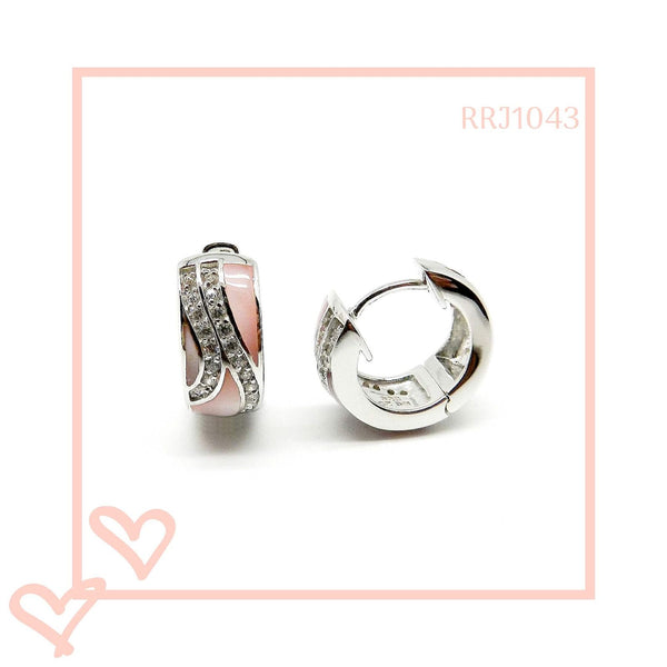 RRJ1044 Pure 925 Sterling Silver Earring - RishiRich Jewels