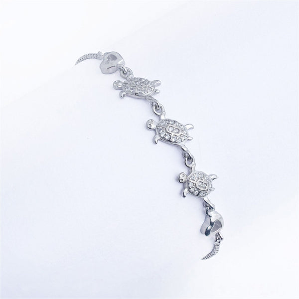 RRJ1067 Pure 925 Sterling Silver Bracelet - RishiRich Jewels